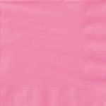 20pk Hot Pink Solid Colour Beverage Luncheon Napkins Serviettes 31391 31392