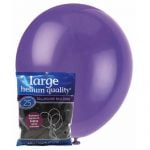 25pk Purple Solid Colour Latex Round Balloons 30cm Party Decorations MFBD-2546