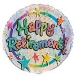 Foil Balloon 45CM Happy Retirement 55543