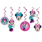 Hanging Decorations 6pk Disney Minnie Mouse E2362