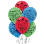 Latex Balloons 30CM 6pk PJ Masks Party Decorations 111741