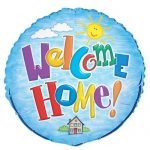 Welcome Home Foil Balloon 45cm 52293