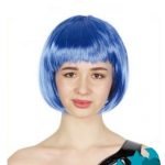 Blue Womens Short Synthetic BOB Wig 22408