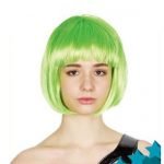 Lime Green Womens Short Synthetic BOB Wig 22410