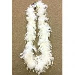 White Feather Boa 150cm 1920s 20s Accessories PW9388