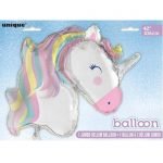 Giant Unicorn Foil Balloon 106cm Unicorn Decorations 56709