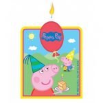 Peppa Pig Flat Candle 010751