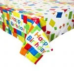 Table Cover LEGO Style Building Blocks Tablecloth 58233