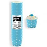 Star Powder Blue 25pk Paper Baking Cups 68669