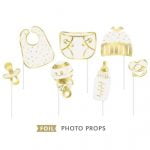 10 Selfie Photo Props Oh Baby! Foil Stamped Photo Props 73409