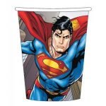 Paper Cups 8pk Superman 069940