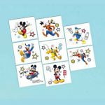 Fake Tattoos 8PCS Mickey Mouse Clubhouse 398796