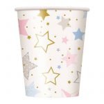 Paper Cups 8pk Twinkle Little Star Baby Shower 1st Birthday 72416