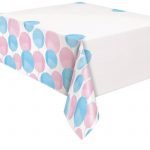 Table Cover Gender Reveal Tablecloth 76083