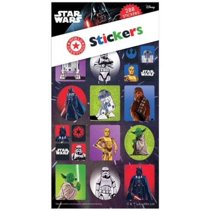 Sticker Book 288pk Star Wars Party Favour WEB6072