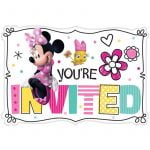 Party Invitations 8pk Disney Minnie Mouse 491868