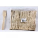 Wooden Forks 100pk Cutlery Pack 460611