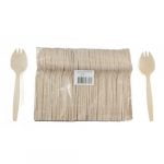 Wooden Sporks 100pk Cutlery Pack 460613