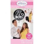 Pink Confetti Balloon 61CM Gender Reveal 110562