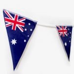 10 Australian Triangle Bunting Flags 3.6M Australia Day 13279