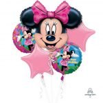 Bouquet Foil Balloons 5pk Disney Minnie Mouse 1879601