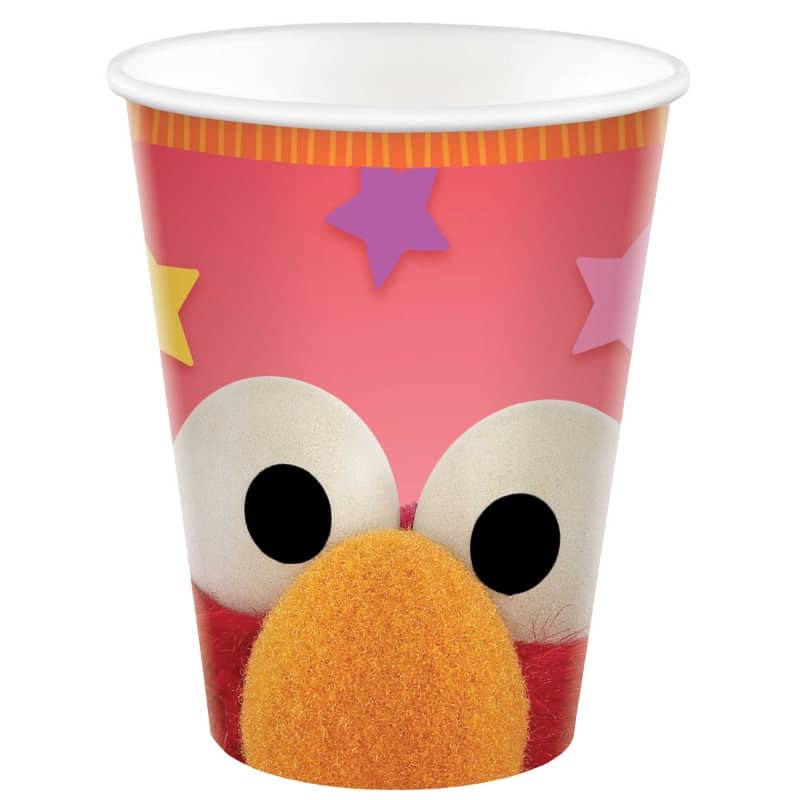 Paper Cups 8pk Sesame Street Elmo 582825