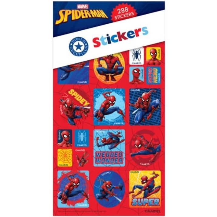 Sticker Book 288pk Spider-Man Party Favour WEB6060