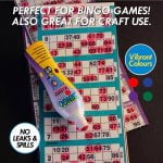 Bingo Markers 4pk Bingo Games Non Toxic Quick Drying 208692