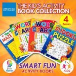 Activity Books 4pk Sudoku Puzzles Word Search Maze 218813