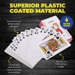 Playing Cards 4pk Standard Deck Solitaire Magic Casino Poker Packs 222384