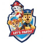 Party Invitations 8pk PAW Patrol 492441