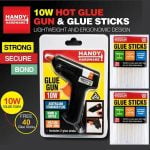 Hot Glue Gun 10W With 42 Glue Sticks Craft Tools 55500
