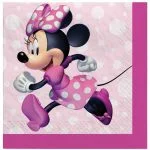 Small Napkins 16pk Disney Minnie Mouse Beverage Serviettes 502492
