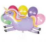Bouquet Balloons 6pk Unicorn 75102
