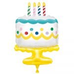 Giant Foil Balloon 63.5CM Birthday Cake 54985