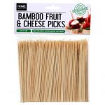 Bamboo Fruit & Cheese Snack Picks 400pk 174867
