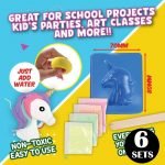 Mould And Clay Sets 6pk Unicorn Party Favour 234233