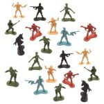 Mini Army Soldiers 20pk Party Favour E3696