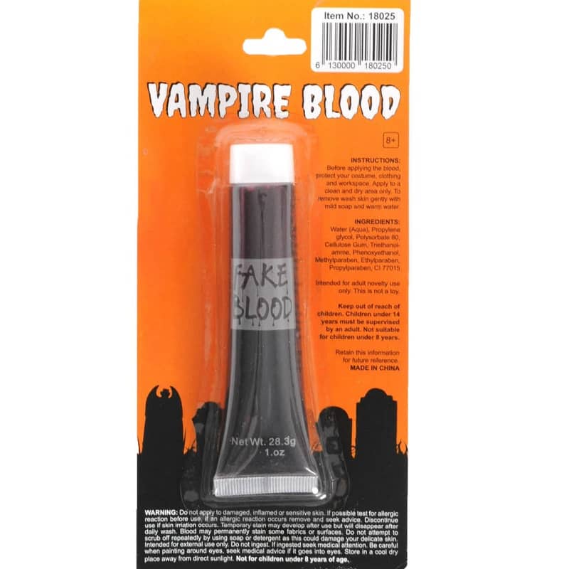 Fake Blood Halloween Vampire Horror 18025