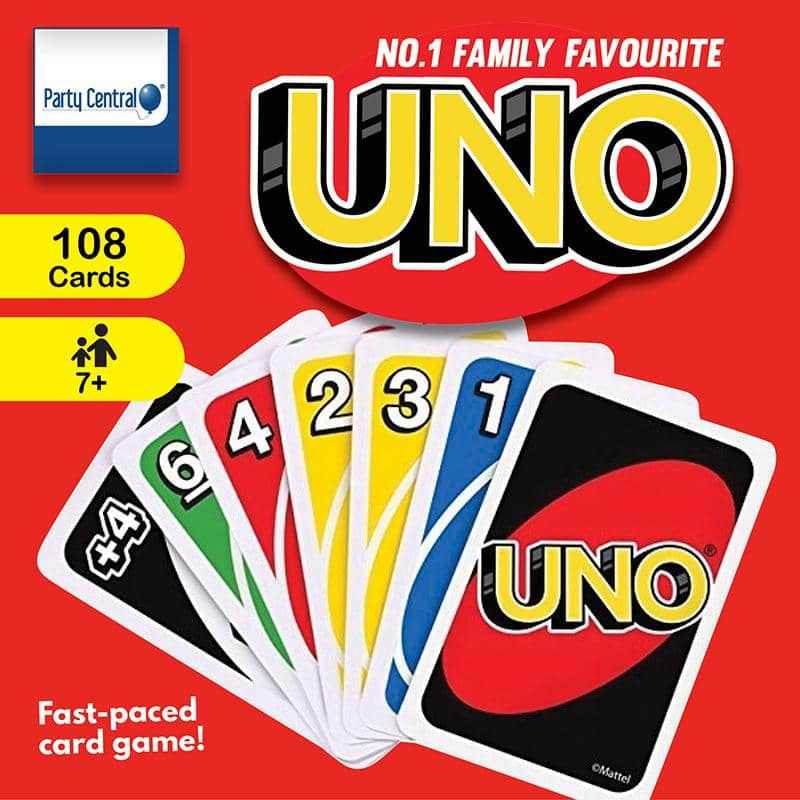 UNO Playing Cards Classic Party Game 172801