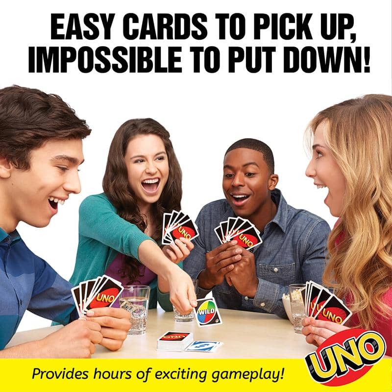 UNO Playing Cards Classic Party Game 172801