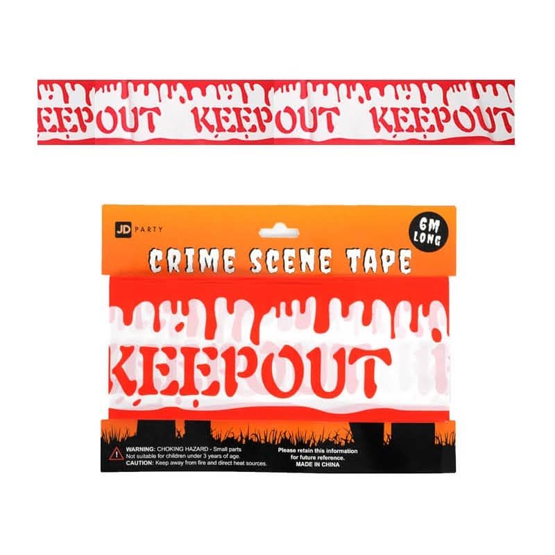 Keep Out Tape 6M Halloween Crime Scene 23011-04
