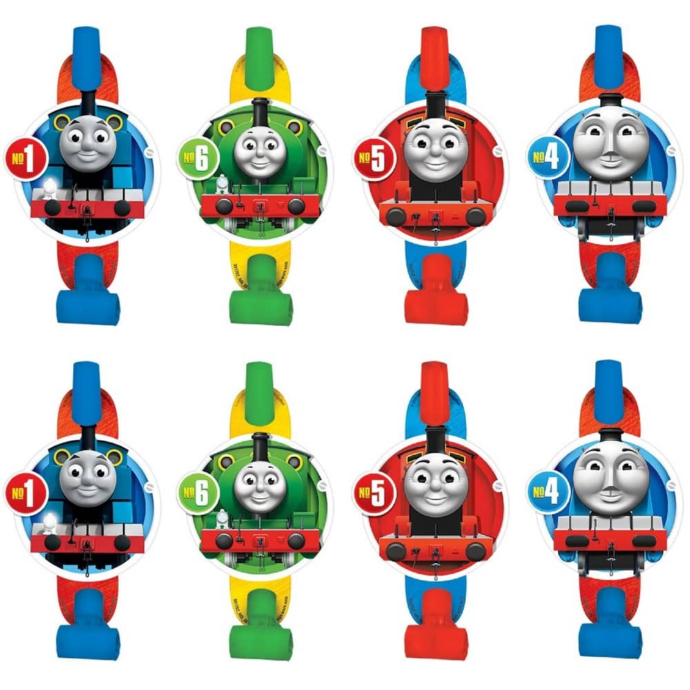 Blowouts 8pk Thomas And Friends Blowers Favours 331752