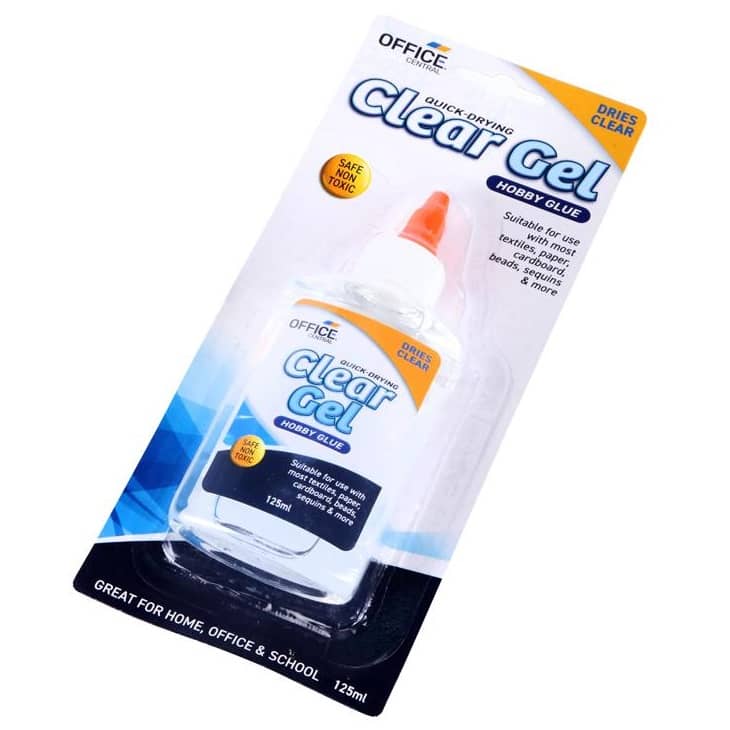 Clear Gel Glue 125ml Craft Hobby Scrapbooking 252176