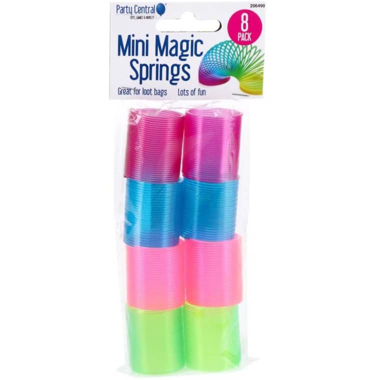 Mini Magic Springs 8pk Party Favour 206490