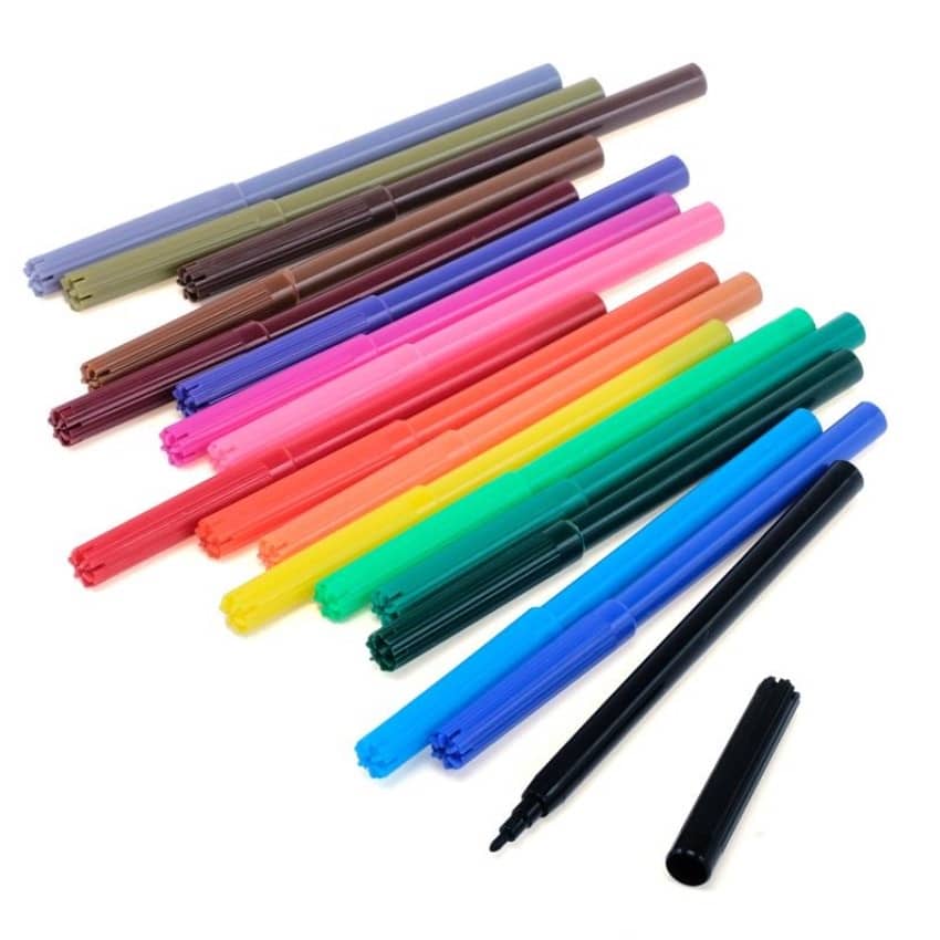 Colouring Pens Colour Markers 18pk