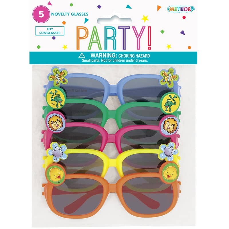 Novelty Glasses 5PCS Party Favour 86202