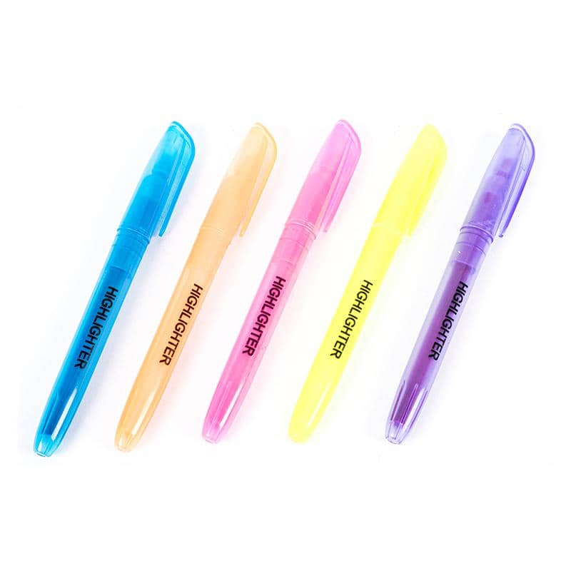 Highlighters 5pk Assorted Colours
