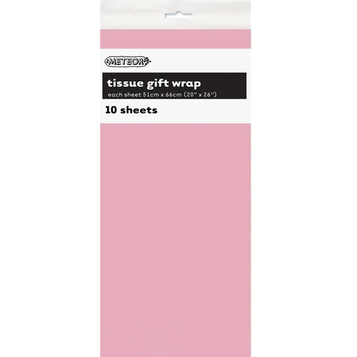 Lovely Pink Tissue Paper (10 Sheets) Gift Wrap